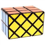 Diansheng 3x3 Ancient Double Fish Cube Black
