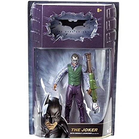 Batman Dark Knight Movie Master Exclusive Deluxe Action Figure Joker with Missile Launcher