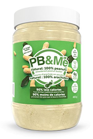 PB&Me Sugar Free Powdered Peanut Butter, 1LB