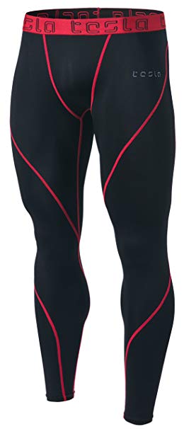 Tesla Men's Compression Baselayer Cool Dry Tights MUP19 Thermal Leggings YUP43