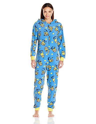 Universal Women's All-Over Print Minions Onesie Pajama