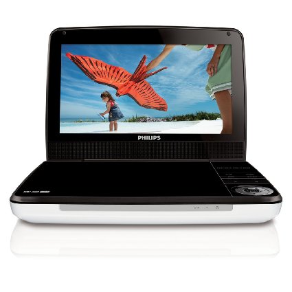 Philips PD900037 9-Inch LCD Portable DVD Player with 5 Hour Battery White Old Model