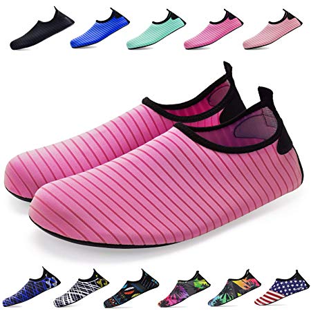 Bridawn Water Shoes for Women and Men, Quick-Dry Socks Barefoot Shoes