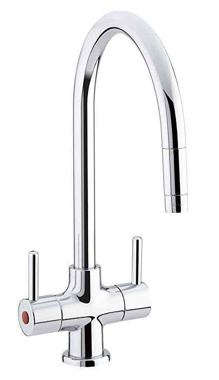Bristan BE SNK C Beeline Kitchen Sink Mixer Tap with Pull Out Hose, Chrome