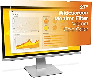 3M Gold Privacy Filter for 27.0" Widescreen Monitor (16: 10 Aspect Ratio)