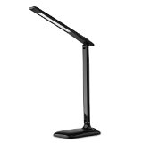 Aglaia Dimmable Eye-care LED Desk Lamp 4-level brightness vision caring USB charging port 5W low power consumption