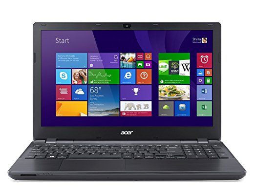 Acer Aspire E5-571-588M 15.6" Notebook Computer, Intel Core i5-4210U 1.7GHz, 4GB RAM, 500GB HDD, Windows 8.1, Midnight Black