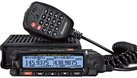 WOUXUN KG-UV980P Quad Band Mobile Radio CB Band & VHF& UHF Air Band Receiving