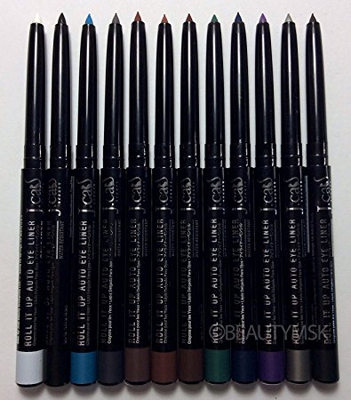 J.cat Beauty Roll It up Auto Eye Pencil Liner All 12 Colors
