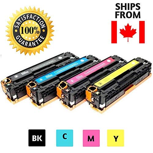 Best Compatible Toner Cartridge for Canon 045H Combo High Yield BK/C/M/Y, ImageClass MF632cdw ImageClass MF634cdw imageCLASS LBP611Cn imageCLASS LBP612Cdw