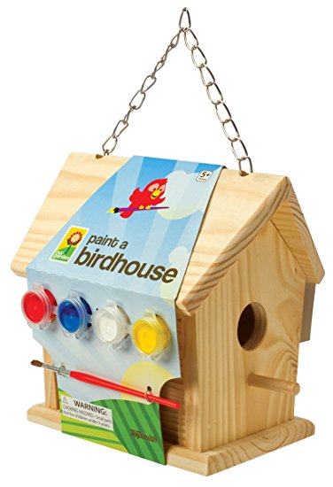 Toysmith Paint-a-Birdhouse Kit