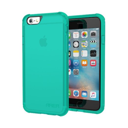 iPhone 6S Plus Case, Area by Incipio 5.5" Premium Shock-Absorbing Flexible TPU with Durable Bumper Cover Frame INCONTROL GAMECASE for iPhone 6 Plus Case [NGP Version]-Teal