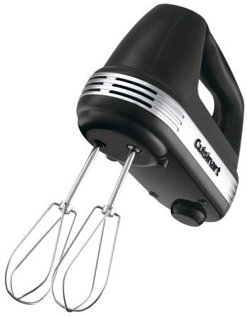 CUISINART HM-50BK Power Advantage 5 Speed Hand Mixer, Black, One Size