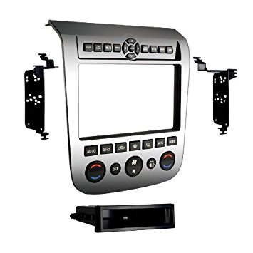 Metra 99-7612A Single/Double DIN Installation Dash Kit with Aluminum Finish for 2003-2007 Nissan Murano