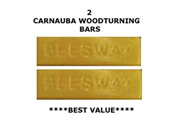Woodturning Carnauba Wax Sticks- 2 x 1oz Bars