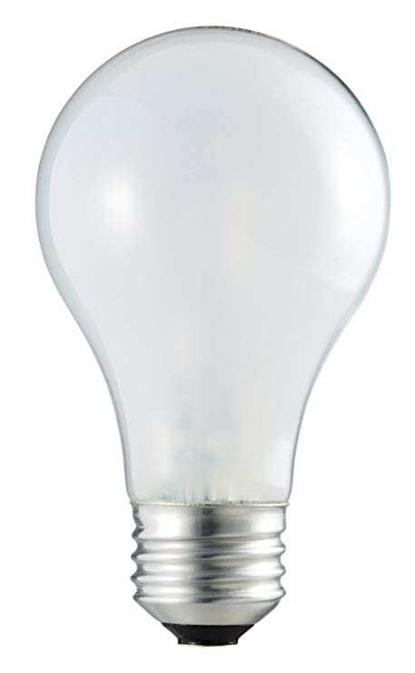 Philips 409821 Halogen 72-Watt (100-Watt Equivalent) A19 Soft White Light Bulb, 2-Pack