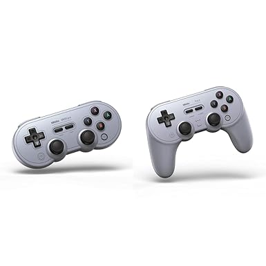 8Bitdo Sn30 Pro Bluetooth Gamepad (Gray Edition) - Nintendo Switch & Pro 2 Bluetooth Controller for Switch/Switch OLED, PC, macOS, Android, Steam & Raspberry Pi (Gray Edition) - Nintendo Switch