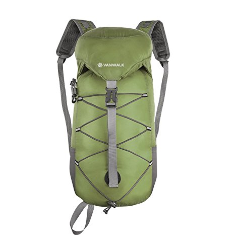 Foldable Dayback/Backpack, Packable Handy Lightweight Travel Hiking Backpack