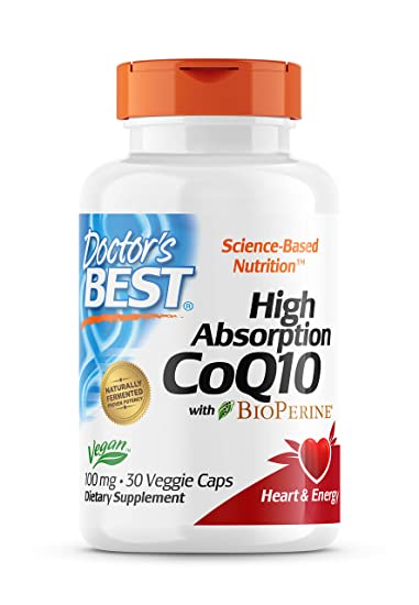 doctor's best High Absorption Coq10 w/BioPerine (100 mg)