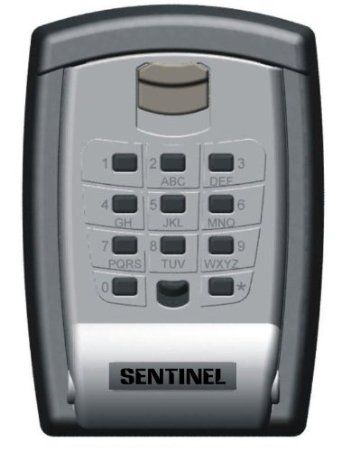 Sentinel Push Button wall mounted Key Safe