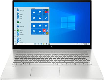 HP Envy 17.3 Inch FHD Touch-Screen 512GB SSD   32GB Optane i7 2-in-1 Laptop (12GB RAM, Quad-Core i7-1065G7, GeForce MX330, Windows 10 Home) Natural Silver 17M-CG0013DX