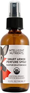 Intelligent Nutrients - Smart Armor Perfume Spray, Natural DEET Free, 3.5 oz