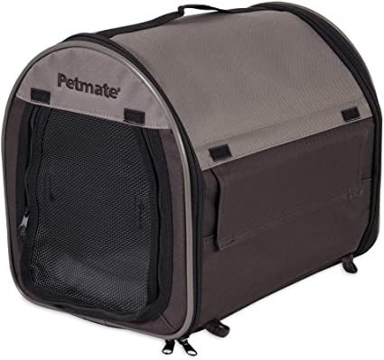 Petmate 25290 Portable Pet Home, Mini (Dark Taupe/Coffee Grounds Brown)