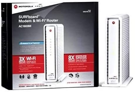 Arris SURFboard SBG6782AC DOCSIS 3.0 Cable Modem/ Wi-Fi AC1750 Router