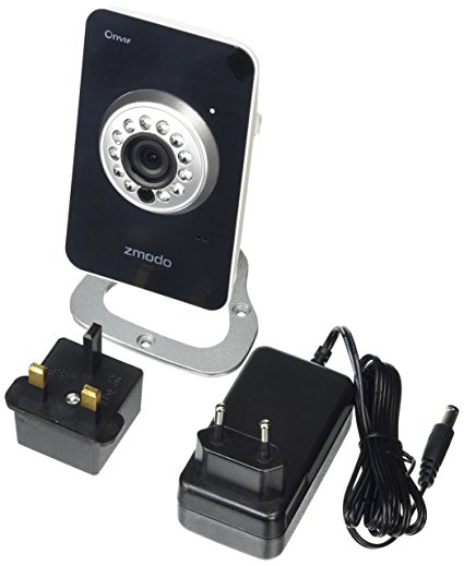 Zmodo Wireless Mini IP Wifi Camera 720P HD Network Home CCTV Audio/Video Security Camera Scan QR Code View