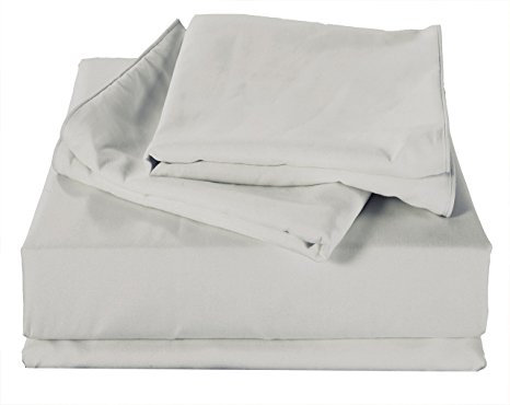 Sleeping Cloud - Bedding Sets King Clearance - Soft Sheets King - Fitted Sheet King - Luxury Soft Collections - Hypoallergenic Pillow Cover Envelope Pillowcase 4 Piece Sheet Set (Dark Grey, King)