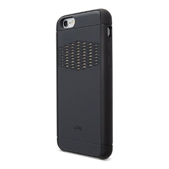 Pong Rugged iPhone 6/6s Case - with built in antenna technology- Black