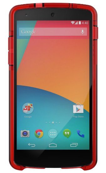Tech21 Protective Impact Frame Case for Nexus 5 - RedOrange