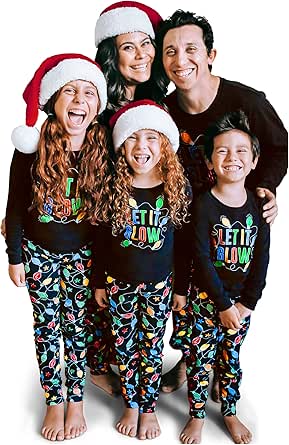 The Children’s Place Family Matching, Christmas and Holiday Pajama Sets, Cotton