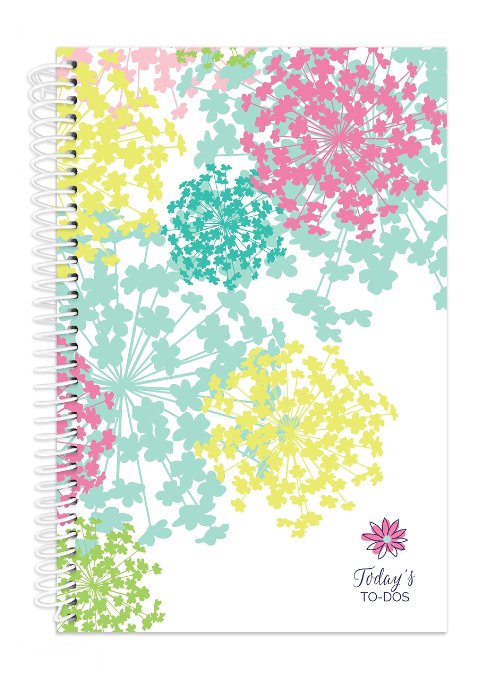 bloom daily planners Bound To-Do List Book - Planning System Tear Off To Do Pads - Daily Planner To Do Pad 6" x 8.25" - Bloom