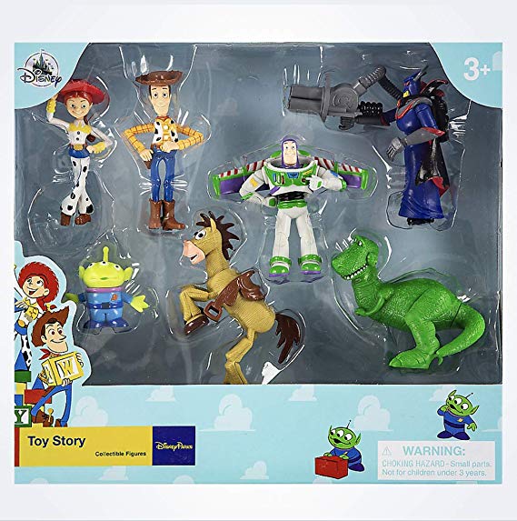 Disney Parks Exclusive Toy Story 7 Piece Figure Set Playset