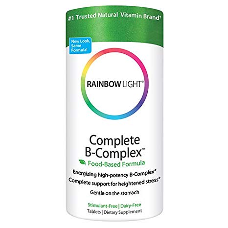 Rainbow Light  Complete B-Complex, Food Based, Tablets , 180 tablets