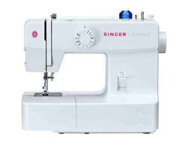 Singer 1512 Promise II Sewing Machine with 13 Built-In Stitches including Automatic 4-Step Buttonhole and Automatic Presser Foot Pressure
