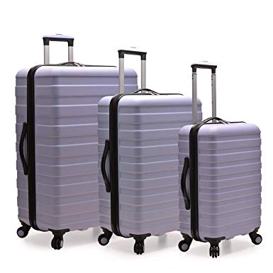Travelers Choice Cypress Colorful 3-Piece Hardside Spinner Luggage Set