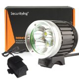 SecurityIng 3X CREE XM-L T6 LED 3800Lm LED Headlight Headlamp and Bicycle Light Generic Packaging
