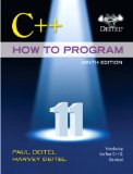 C How to Program Early Objects Version 9th Edition