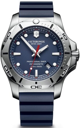 Victorinox Swiss Army I.N.O.X. Professional Diver 241734.1 Blue / Blue Rubber Analog Quartz Men's Watch