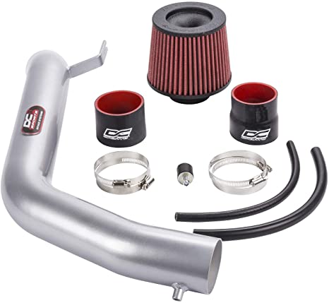 DC Sports CAI5529 Polished Cold Air Intake System with Filter and Installation Hardware