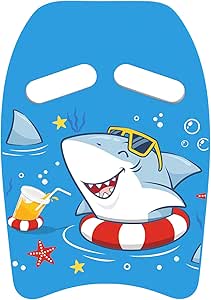 MoKo Swim Kickboard, Cartoon Swimming Training Kick Board Pool Exercise Equipment Promote Natural Swimming Position Water Fun Tool for Kids