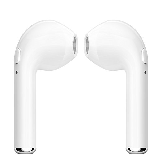 Bluetooth Headphones, Wireless Earbuds Stereo Earphone Cordless Sport Headsets for Apple AirPods iphone 8, 8 plus, X, 7, 7 plus, 6s, 6S Plus (TWS)