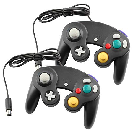 Controller for Gamecube - Black (2-Pack)