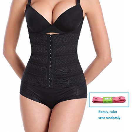 Shinymod Postpartum Compression Belly Band Corset Waist Training Workout Waist Cincher Girdle Stomach Tummy Wrap Trimmer Belt for Postpartum Recovery Weight Loss Women Men (Around Style - S)