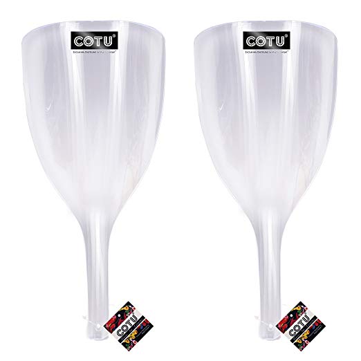 2 x COTU (R) Transparent Face Shield for Hairspray - 13” Length x 5.75” Wide