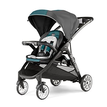 Chicco BravoFor2 LE Double Stroller, Eucalyptus