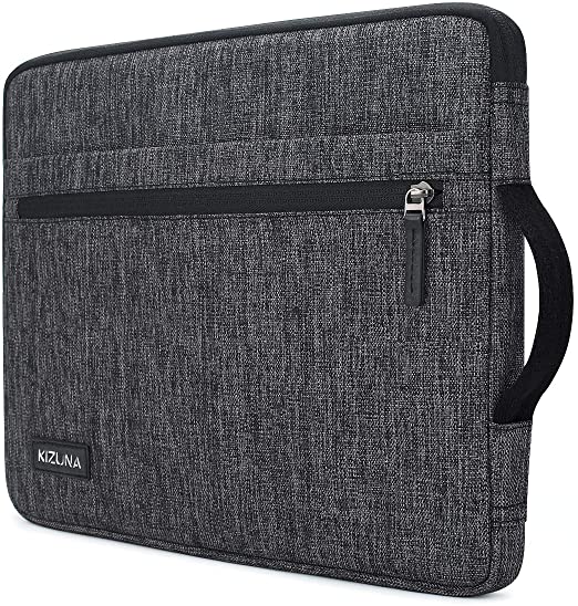 KIZUNA Laptop Sleeve Case 13 Inch Water Resistant Notebook Handle Bag for 13.5" Surface Book 3/14" Lenovo YOGA S740 C740/ThinkPad X1 Carbon/IdeaPad C340/Huawei MateBook D 14/Dell 14 7400/ASUS,Grey