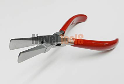 Duck Bill Pliers Jewelry Making Metal Work Tool Wide Billed Jaw Plier 6-3/4" L (E6)